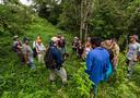 Participants at a field course in Panama.